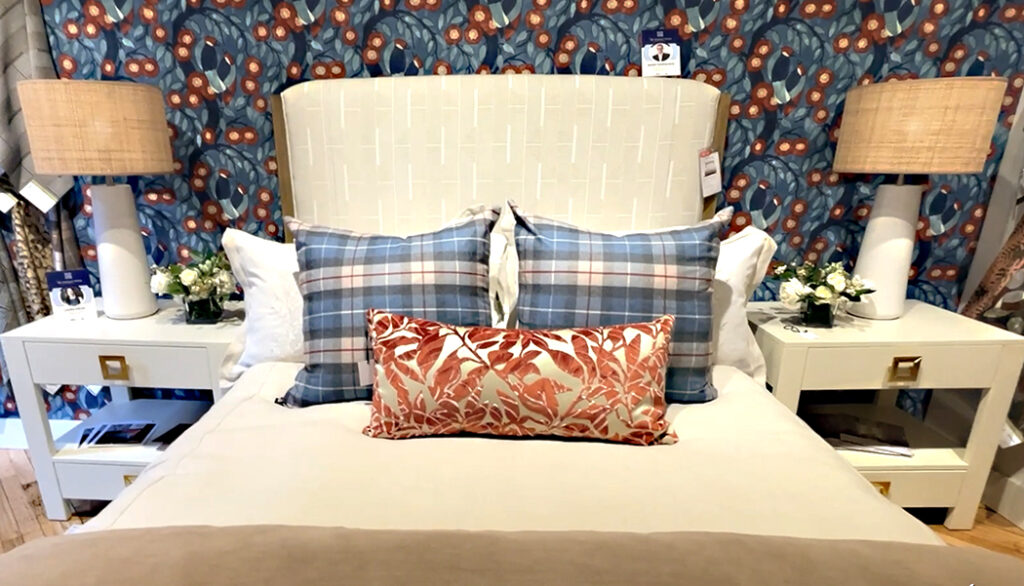 Denise McGaha has new luxury bedding collection with Vervain Fabrics